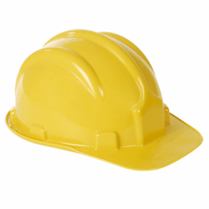CAPACETE SEGURANÇA COM CARNEIRA AMARELO