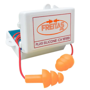 PROTETOR AUDITIVO SILICONE 3 FLANGES PLUG